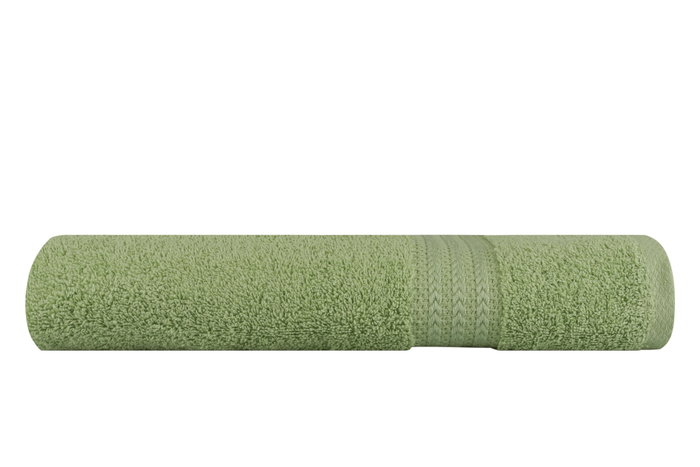 Mijölnir Toalla de Baño de Algodón 100% Verde 70x140 cm 500 gr/m² Suave y Absorbente